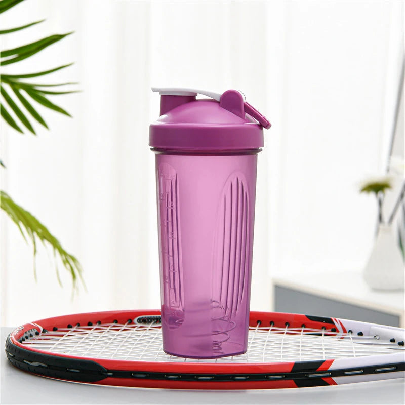 600ml Leak-Proof Protein Shaker Bottle