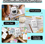 C9 Mini Bluetooth Inkless Pocket Printer