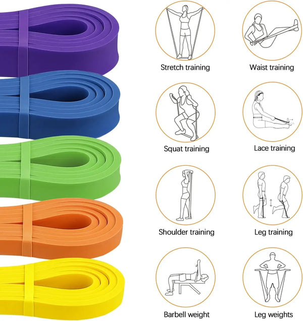 Resistance Pull-Up Assist & Powerlifting Bands