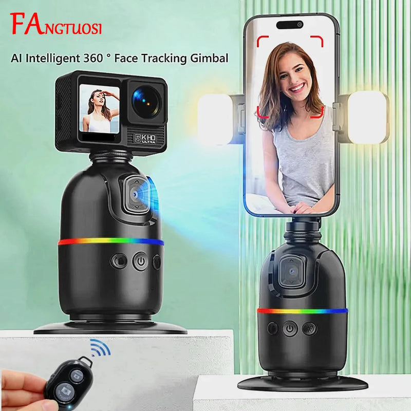 360° Rotating Selfie Stick & Gimbal Stabilizer