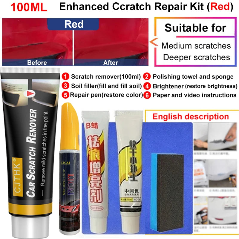 Auto Scratch Repair & Shine Paste