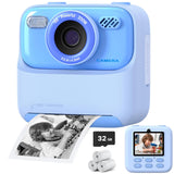 Kids Digital Camera 1080P HD with Selfie Lens & 32GB