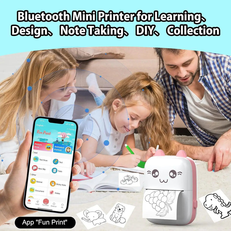 C9 Mini Bluetooth Inkless Pocket Printer