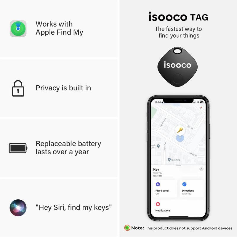 Mini GPS Bluetooth Tracker for iOS