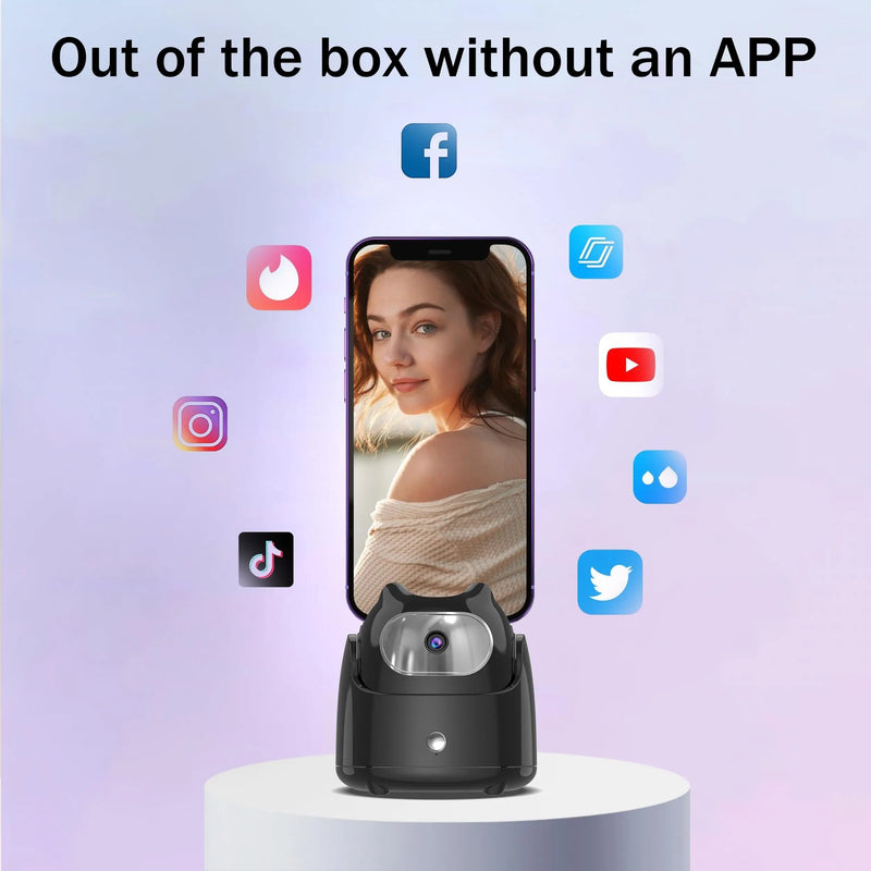 360° Auto Face Tracking Phone Holder