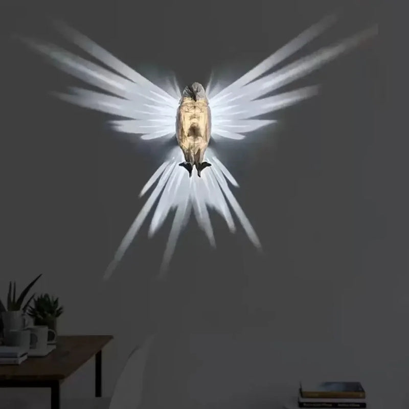 Bird Wall Lamp Owl & Eagle Shape