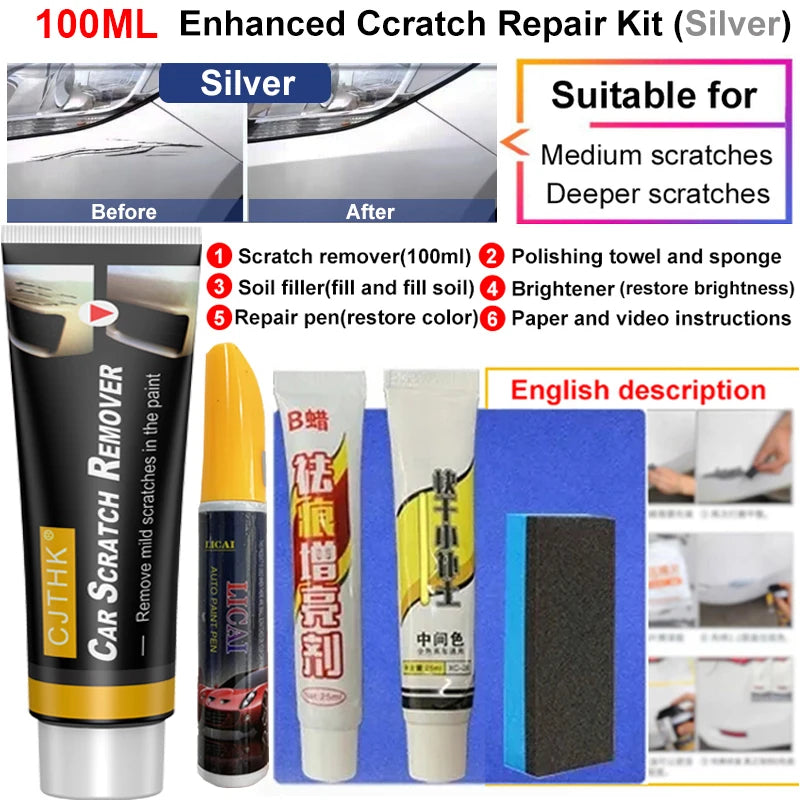 Auto Scratch Repair & Shine Paste