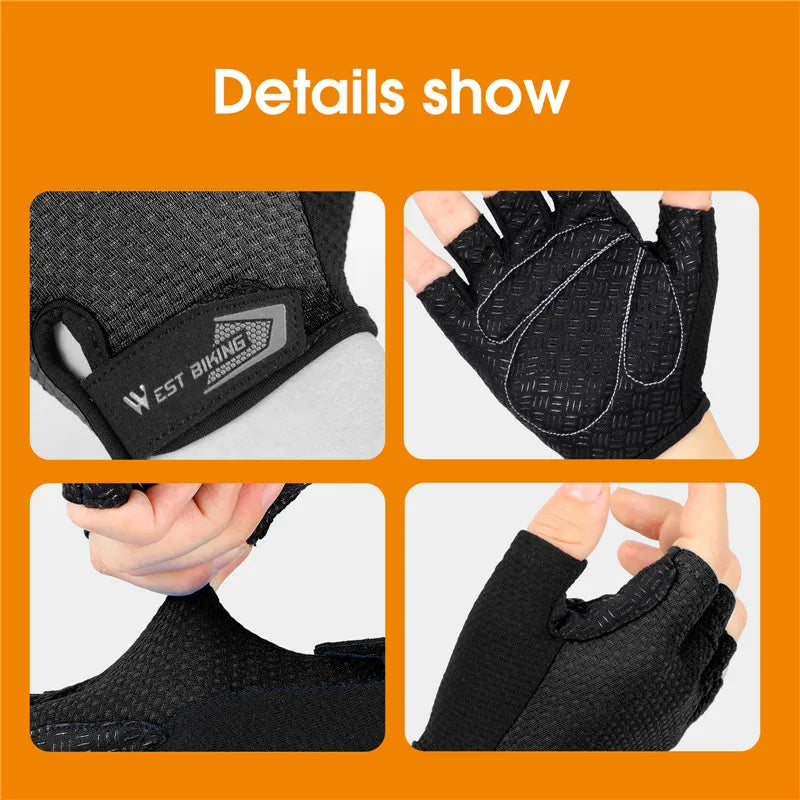 Fingerless Cycling Gloves