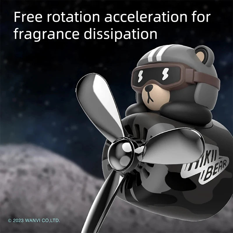 Bear Propeller Car Perfume