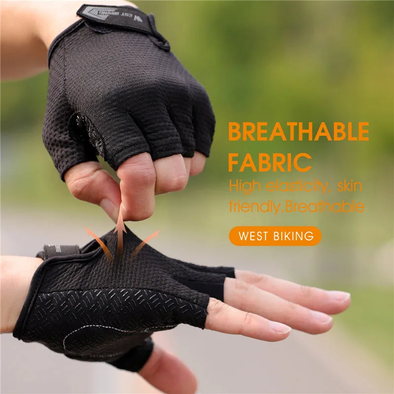 Fingerless Cycling Gloves