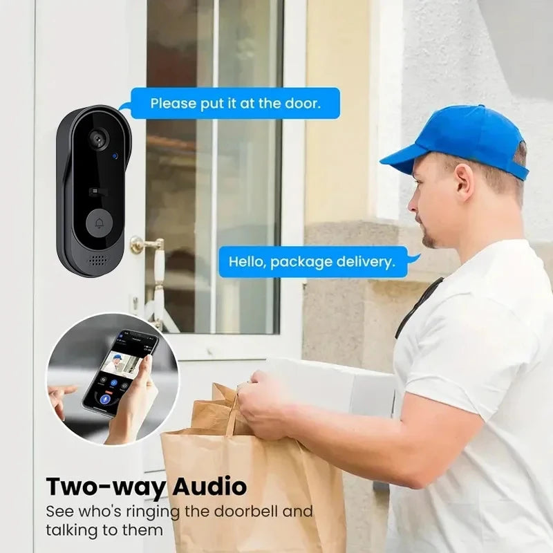 Tuya Smart 1080P WIFI Video Doorbell with Camera