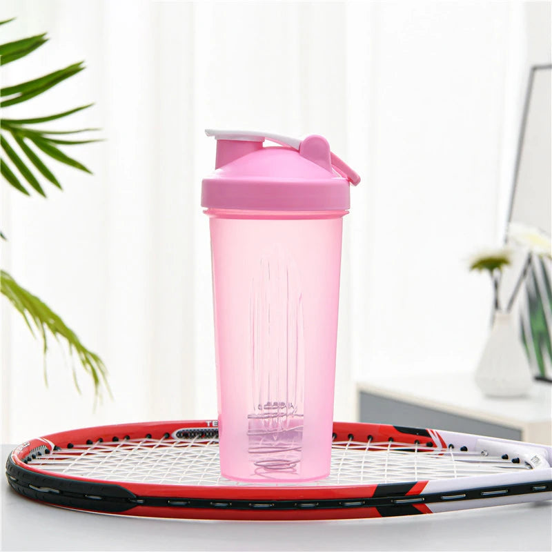 600ml Leak-Proof Protein Shaker Bottle