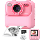 Kids Digital Camera 1080P HD with Selfie Lens & 32GB