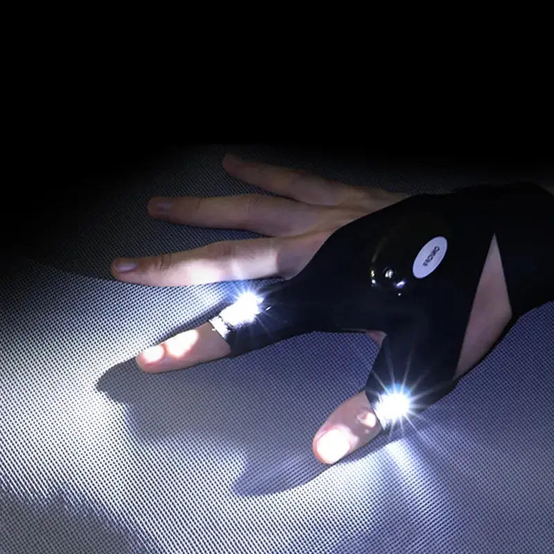 Fingerless LED Glove for Outdoors Clever Buying